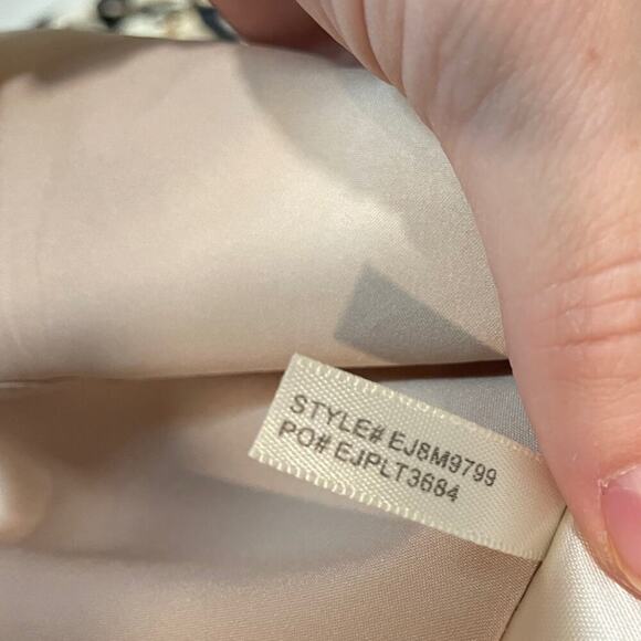 ELIZA J Animal Print Midi Shirtdress Size 6 EUC $138 MSRP - Picture 13 of 16